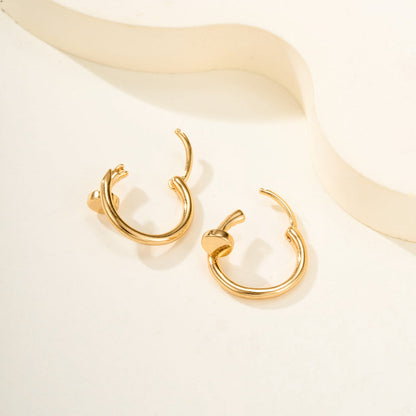 [LOXURA]JUSTE NO DIAMOND MINI EARRINGS