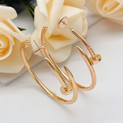 [LOXURA]JUSTE NO DIAMOND LARGE EARRINGS