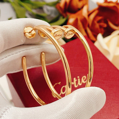 [LOXURA]JUSTE NO DIAMOND LARGE EARRINGS