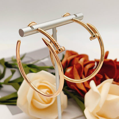 [LOXURA]JUSTE NO DIAMOND LARGE EARRINGS