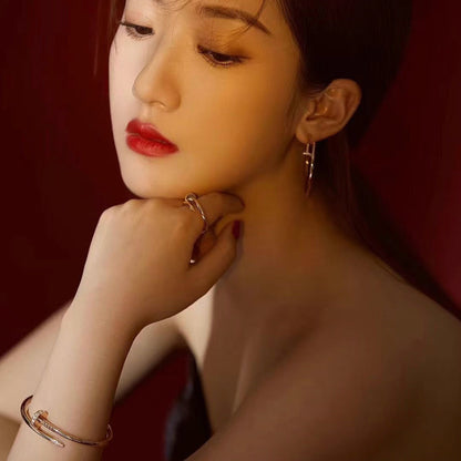 [LOXURA]JUSTE NO DIAMOND LARGE EARRINGS