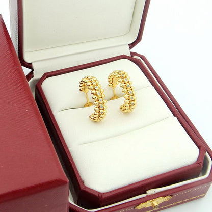 [LOXURA]CLASH FULL DIAMOND MEDIUM EARRINGS