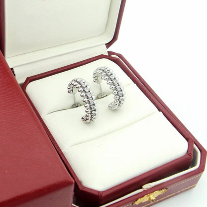 [LOXURA]CLASH FULL DIAMOND MEDIUM EARRINGS