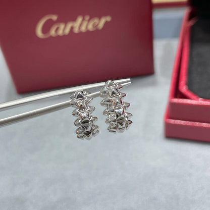 [LOXURA]CLASH MINI HOOP EARRINGS