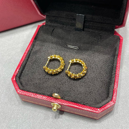 [LOXURA]CLASH MINI HOOP EARRINGS