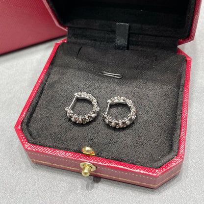 [LOXURA]CLASH MINI HOOP EARRINGS