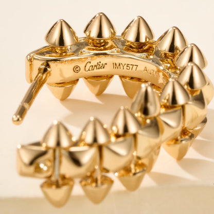 [LOXURA]CLASH MINI HOOP EARRINGS