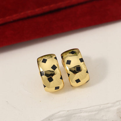 [LOXURA]PANTHERE MINI  EARRINGS
