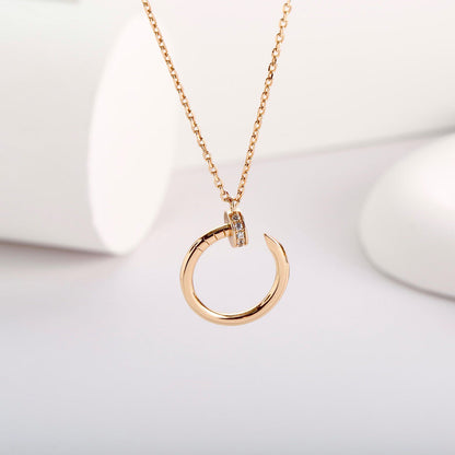 [LOXURA]JUSTE NECKLACE FULL DIAMOND