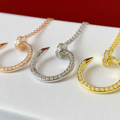 [LOXURA]JUSTE NECKLACE FULL DIAMOND