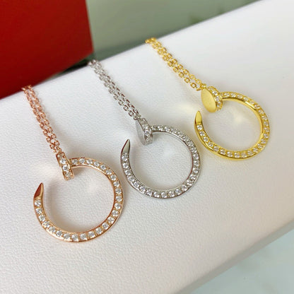 [LOXURA]JUSTE NECKLACE FULL DIAMOND