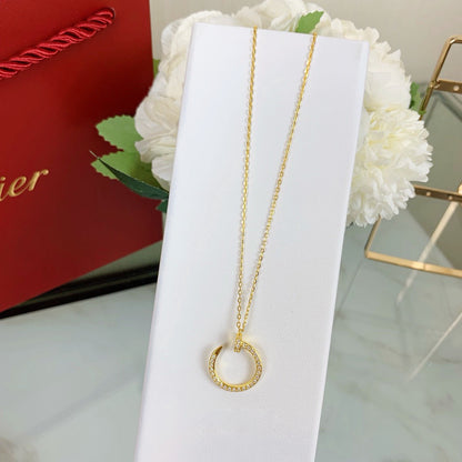 [LOXURA]JUSTE NECKLACE FULL DIAMOND