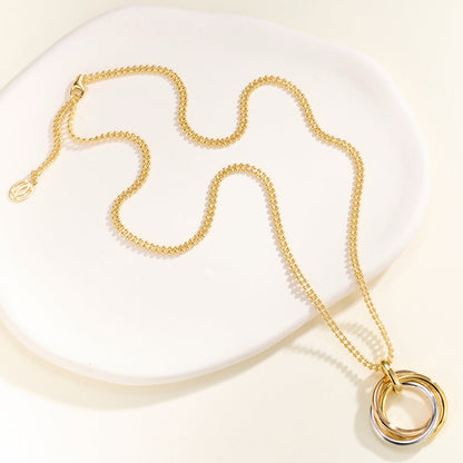 [LOXURA]TRINITY LARGE NECKLACE