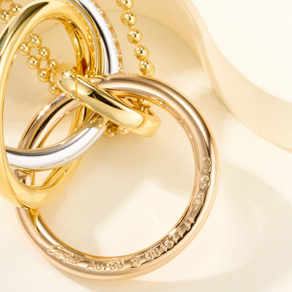 [LOXURA]TRINITY LARGE NECKLACE