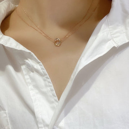 [LOXURA]TRINITY MINI NECKLACE