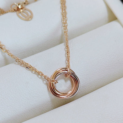 [LOXURA]TRINITY MINI NECKLACE