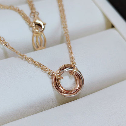 [LOXURA]TRINITY MINI NECKLACE