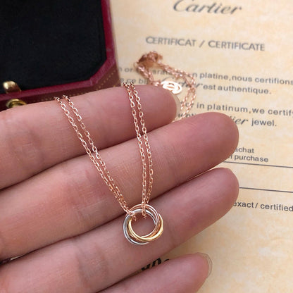 [LOXURA]TRINITY MINI NECKLACE