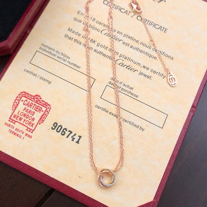 [LOXURA]TRINITY MINI NECKLACE