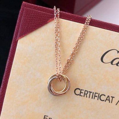 [LOXURA]TRINITY MINI NECKLACE