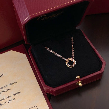 [LOXURA]TRINITY MINI NECKLACE