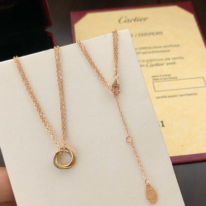 [LOXURA]TRINITY MINI NECKLACE