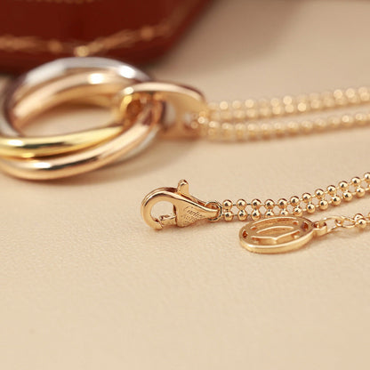 [LOXURA]TRINITY LARGE NECKLACE