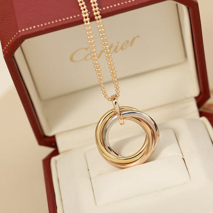 [LOXURA]TRINITY LARGE NECKLACE