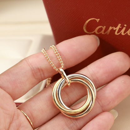 [LOXURA]TRINITY LARGE NECKLACE