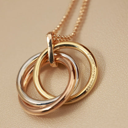 [LOXURA]TRINITY LARGE NECKLACE