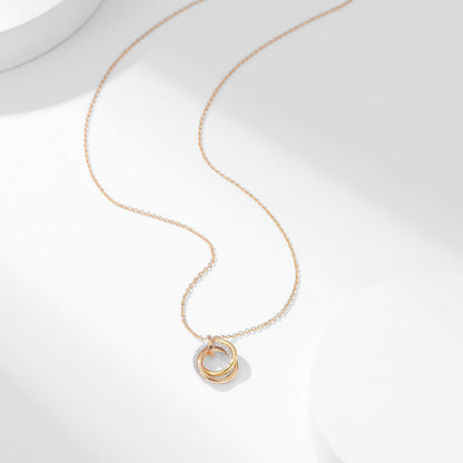 [LOXURA]TRINITY SMALL NECKLACE