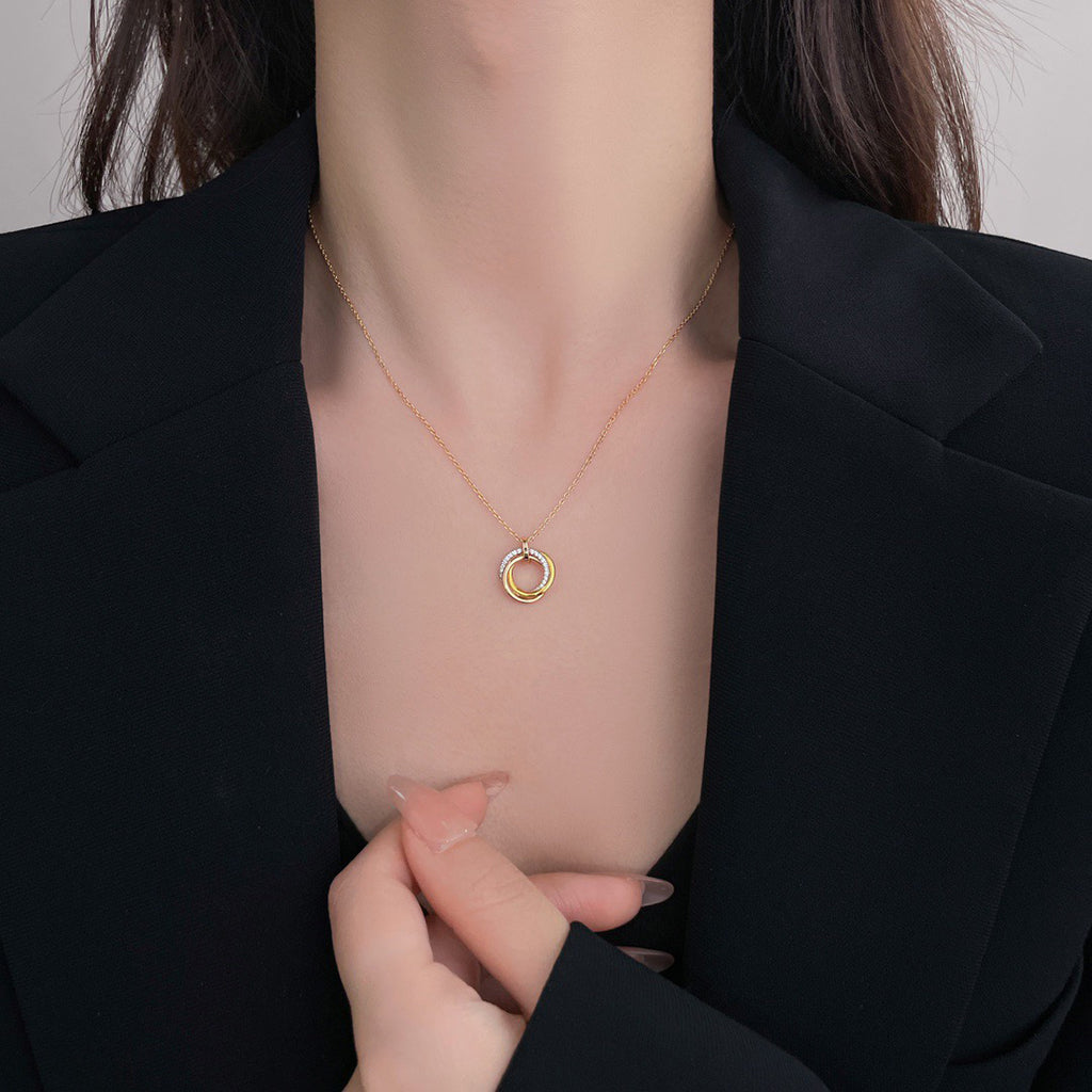 [LOXURA]TRINITY SMALL NECKLACE