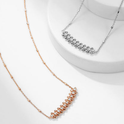 [LOXURA]CLASH  MEDIUM DIAMOND NECKLACE