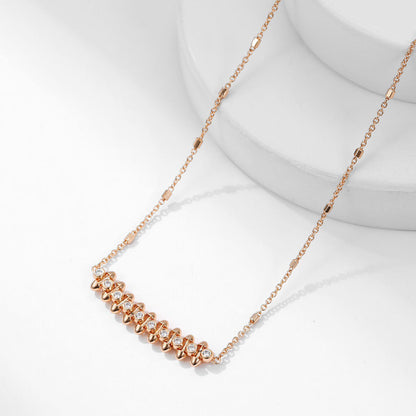 [LOXURA]CLASH  MEDIUM DIAMOND NECKLACE