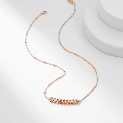 [LOXURA]CLASH  MEDIUM DIAMOND NECKLACE