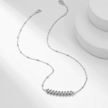 [LOXURA]CLASH  MEDIUM DIAMOND NECKLACE