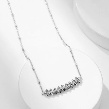 [LOXURA]CLASH  MEDIUM DIAMOND NECKLACE