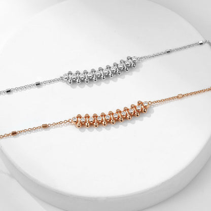 [LOXURA]CLASH  MEDIUM DIAMOND NECKLACE