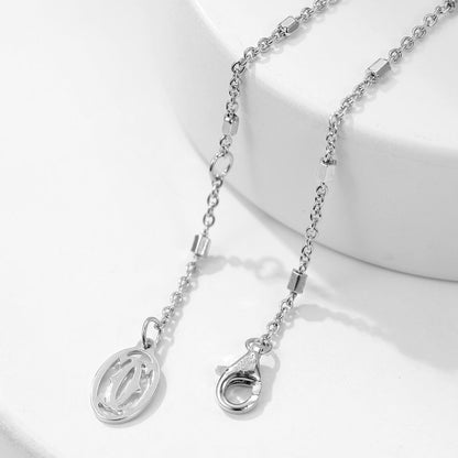 [LOXURA]CLASH  MEDIUM DIAMOND NECKLACE