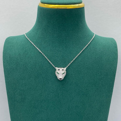 [LOXURA]PANTHERE FULL DIAMOND NECKLACE