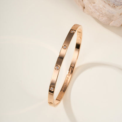 [LOXURA]LOVE BRACELET 3.65MM 10 DIAMONDS