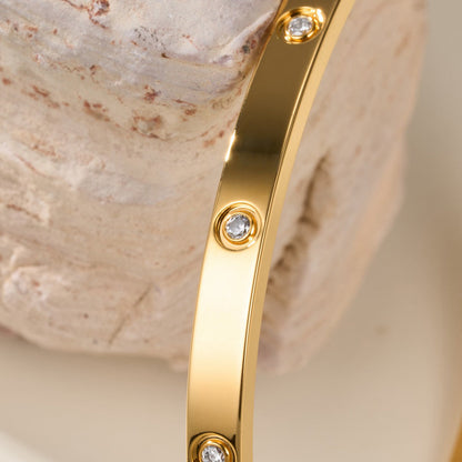 [LOXURA]LOVE BRACELET 3.65MM 10 DIAMONDS