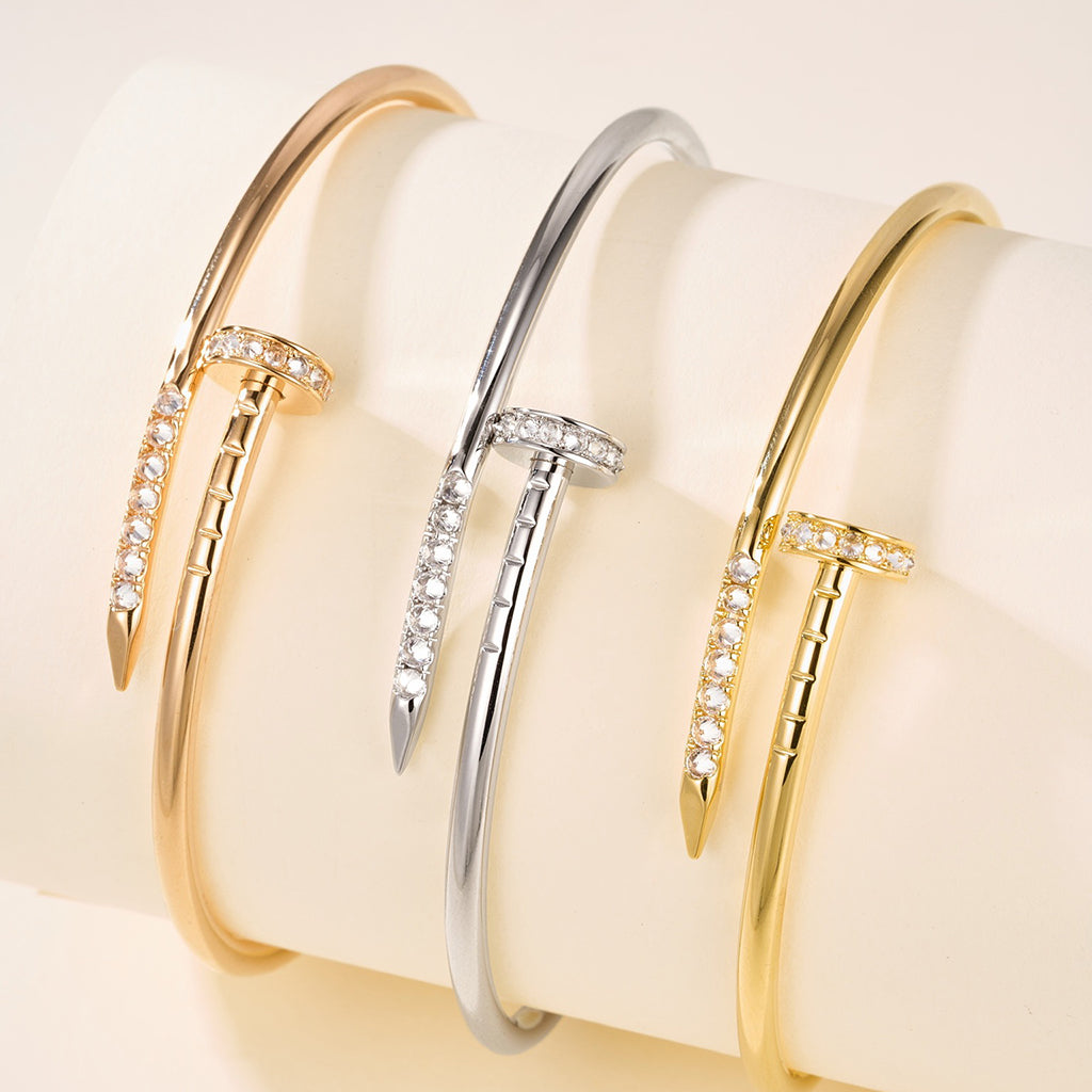 [LOXURA]JUSTE BRACELET 2.5MM DIAMONDS