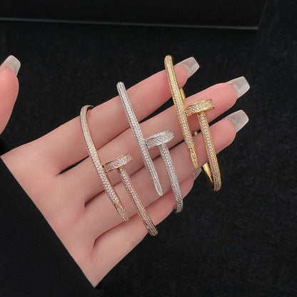 [LOXURA]JUSTE BRACELET 3.5MM ALL DIAMONDS