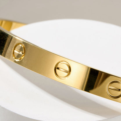 [LOXURA]LOVE BRACELET 6.1MM OPEN CUFF