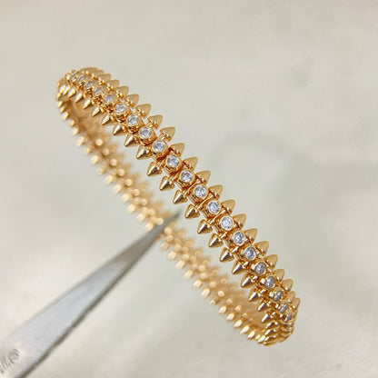 [LOXURA]CLASH  BRACELET 8MM DIAMONDS