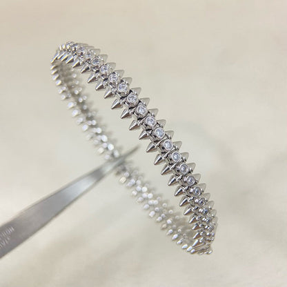 [LOXURA]CLASH  BRACELET 8MM DIAMONDS