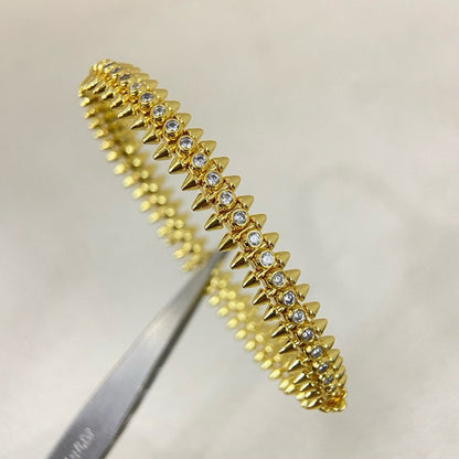 [LOXURA]CLASH  BRACELET 8MM DIAMONDS