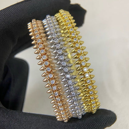 [LOXURA]CLASH  BRACELET 8MM DIAMONDS