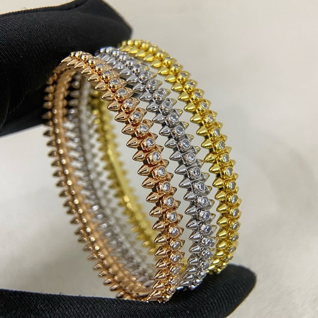 [LOXURA]CLASH  BRACELET 8MM DIAMONDS